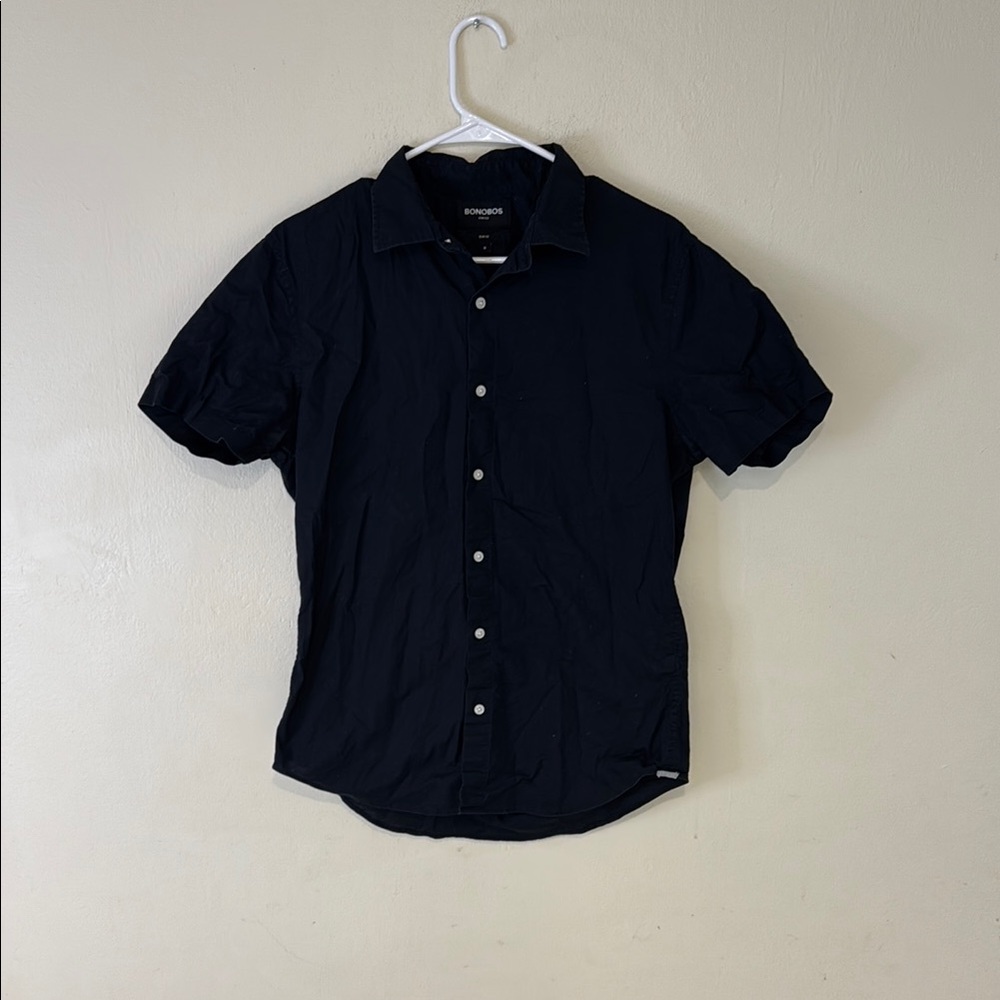 Bonobos Men's Black Short Sleeve Shirt